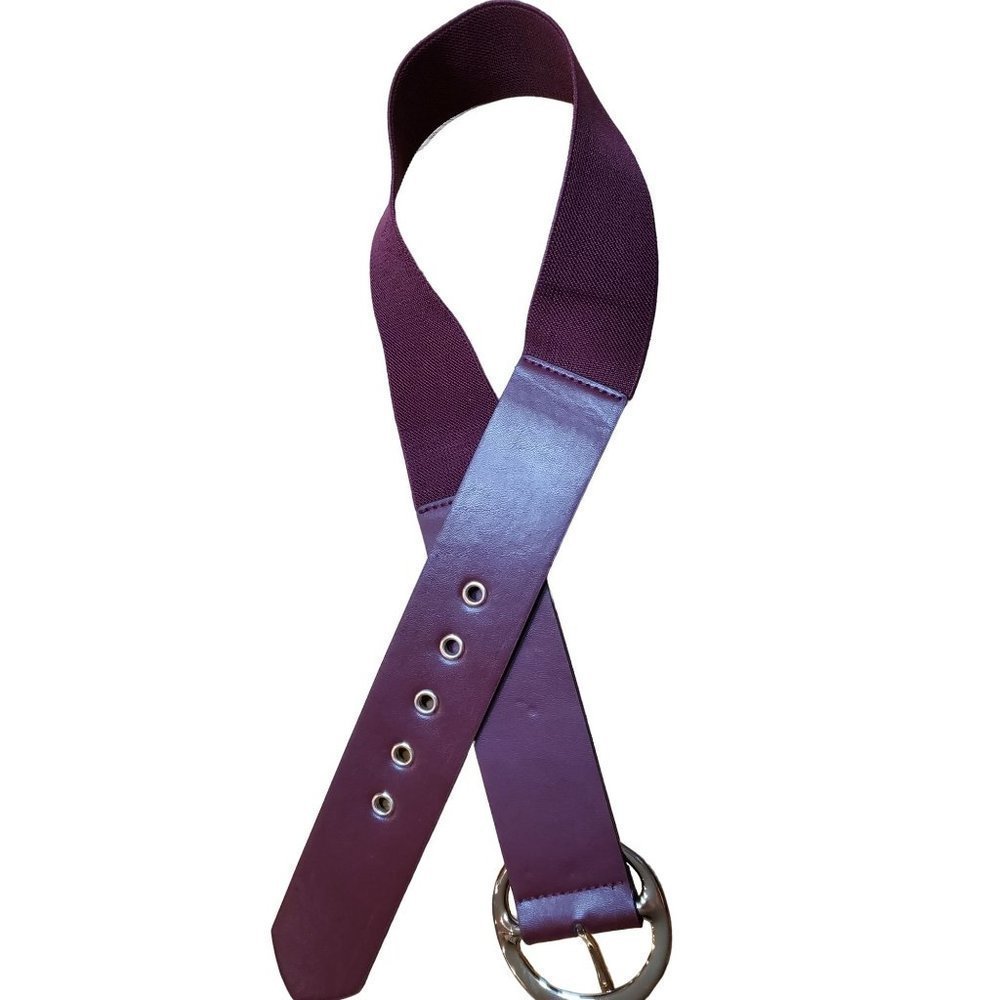 BURGUNDY belt